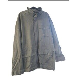 Vintage 90s ENYCE Chore Jacket Mens XXL Gray Gorpcore